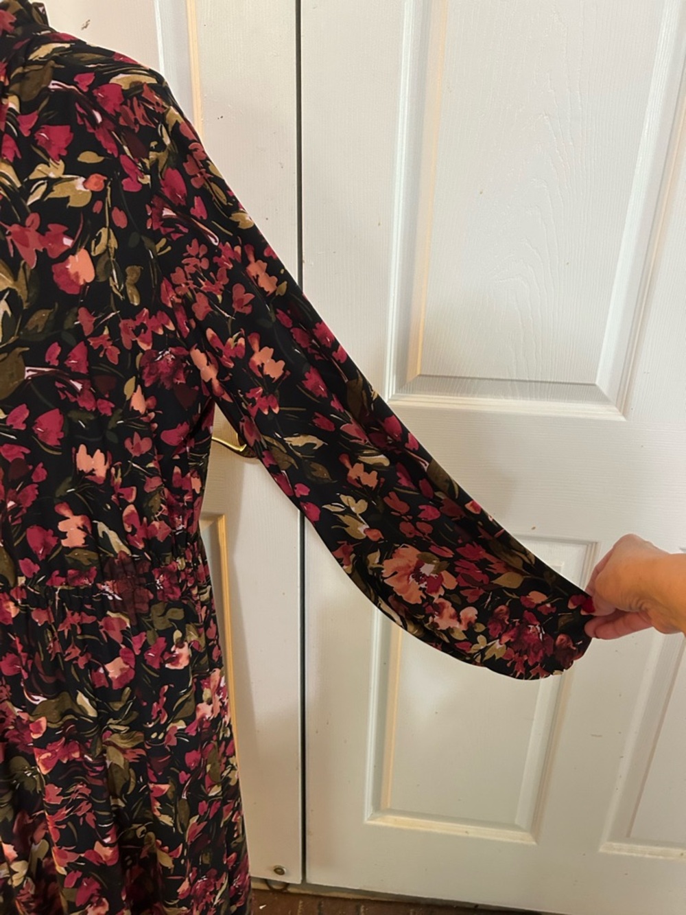 Anne Klein long sleeve dress, size 16 - Picture 3 of 5